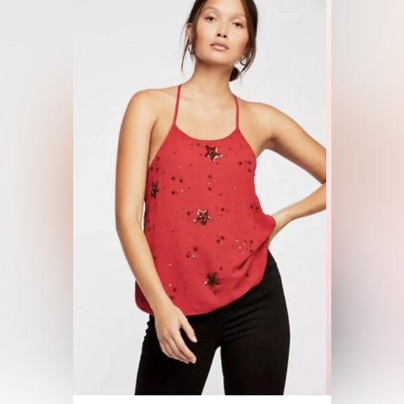 Free People Embellished Star Cami - Picture 1 of 5